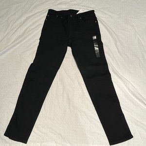 NWT - American Eagle Denim Jeans in black, Airflex+ Skinny Men’s size 30 x 30.